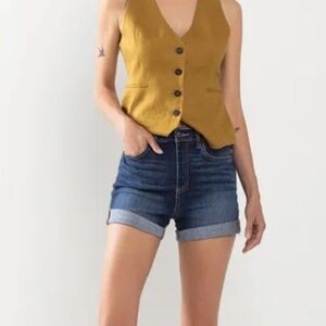 Citizens of Humanity™ Kelly #063 Stretch Low Waist Cropped shorts - size 28